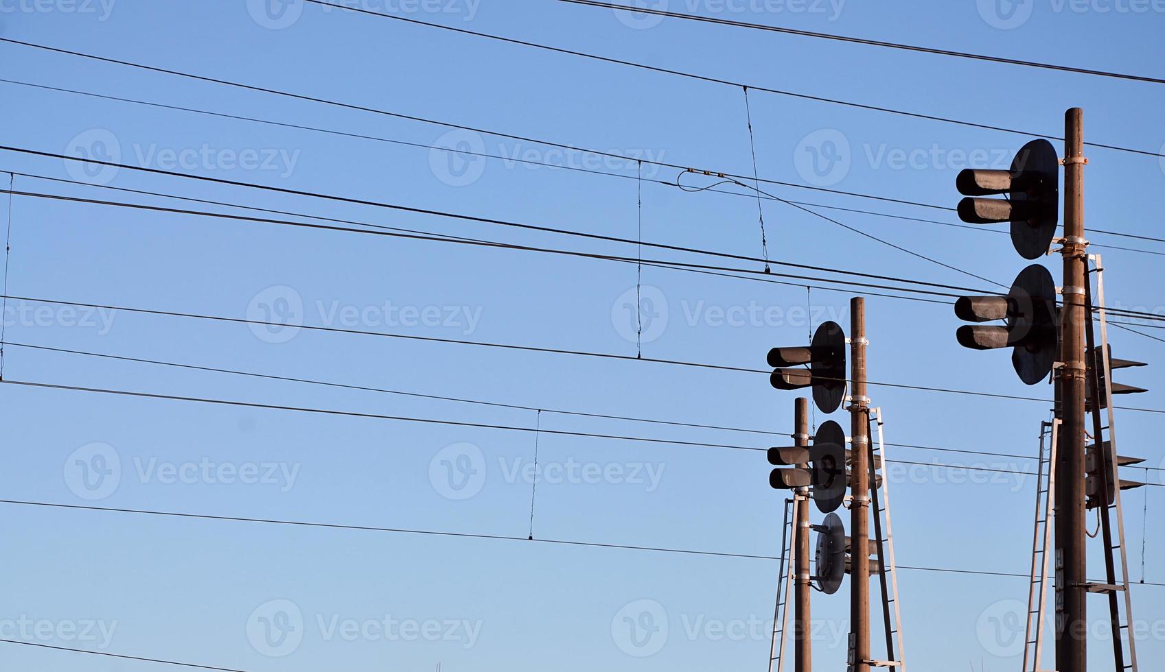 Railroad traffic light photo