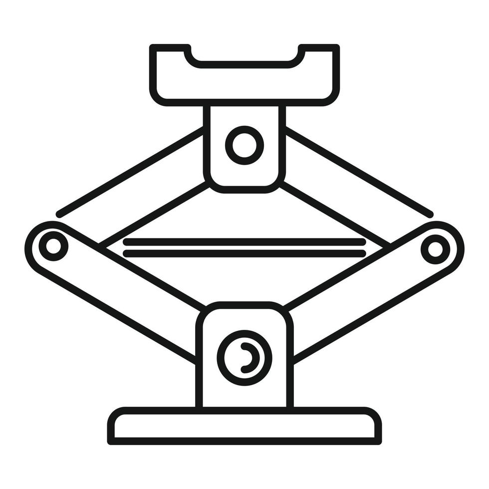 Car jackscrew icon, outline style 14502271 Vector Art at Vecteezy