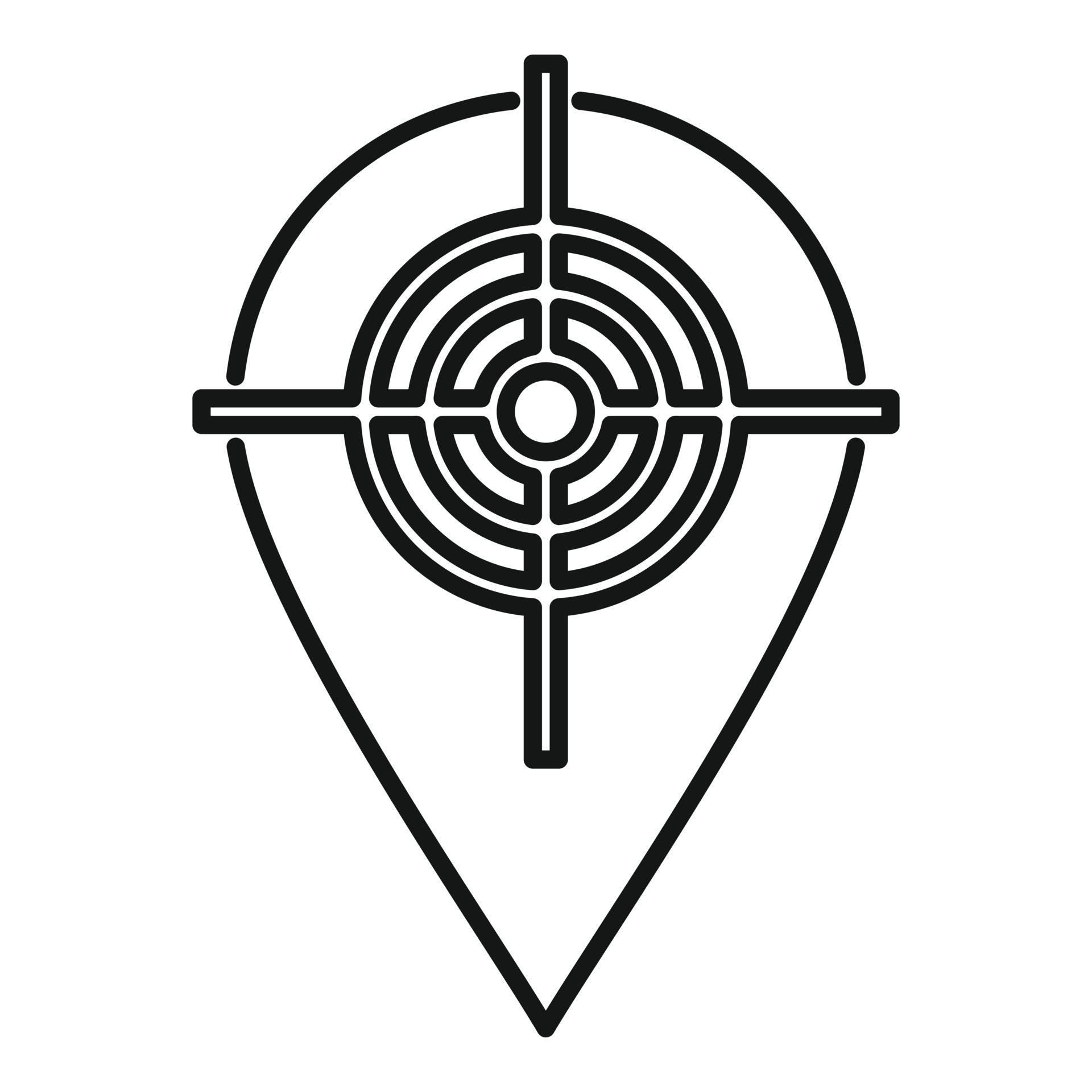 Target pin exploration icon, outline style 14502538 Vector Art at Vecteezy