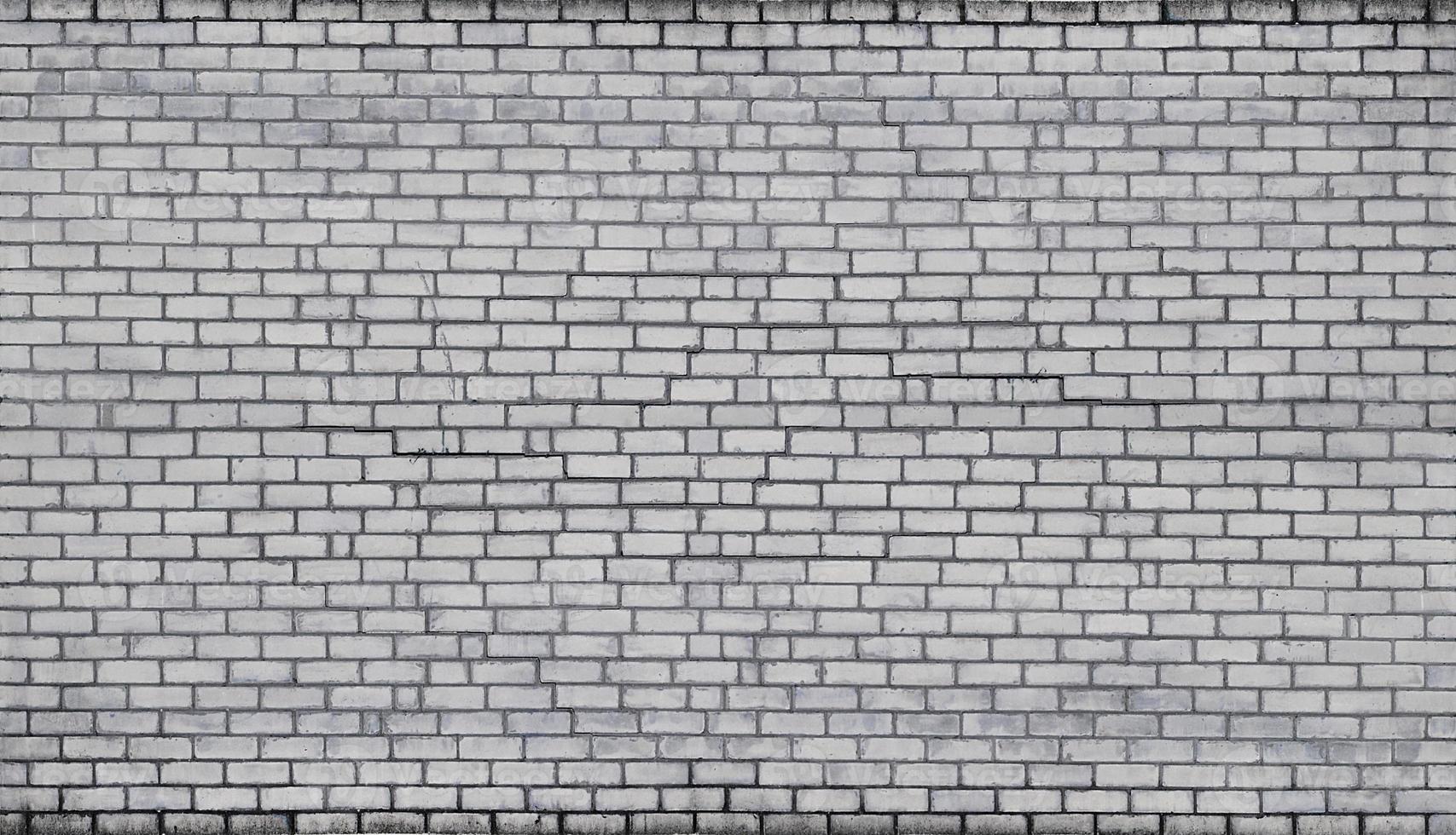 White brick wall texture photo