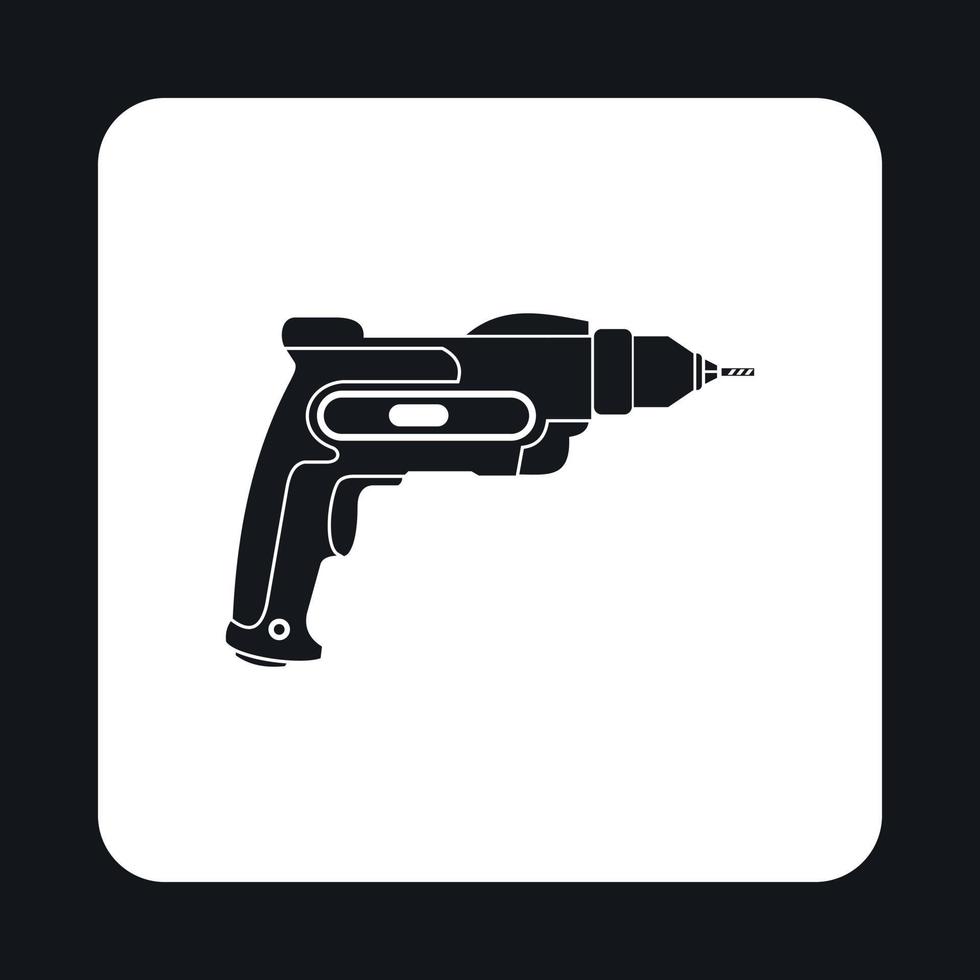 Screwdriver icon, simple style vector