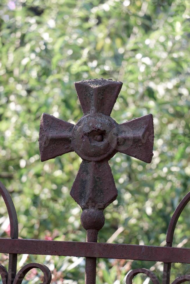 As religious symbol cristian cross icon photo