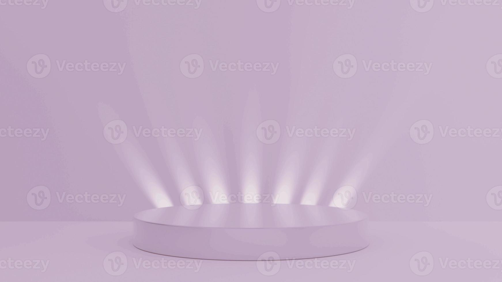 3d podium Background with Awesome IES lights for product display and showcase photo