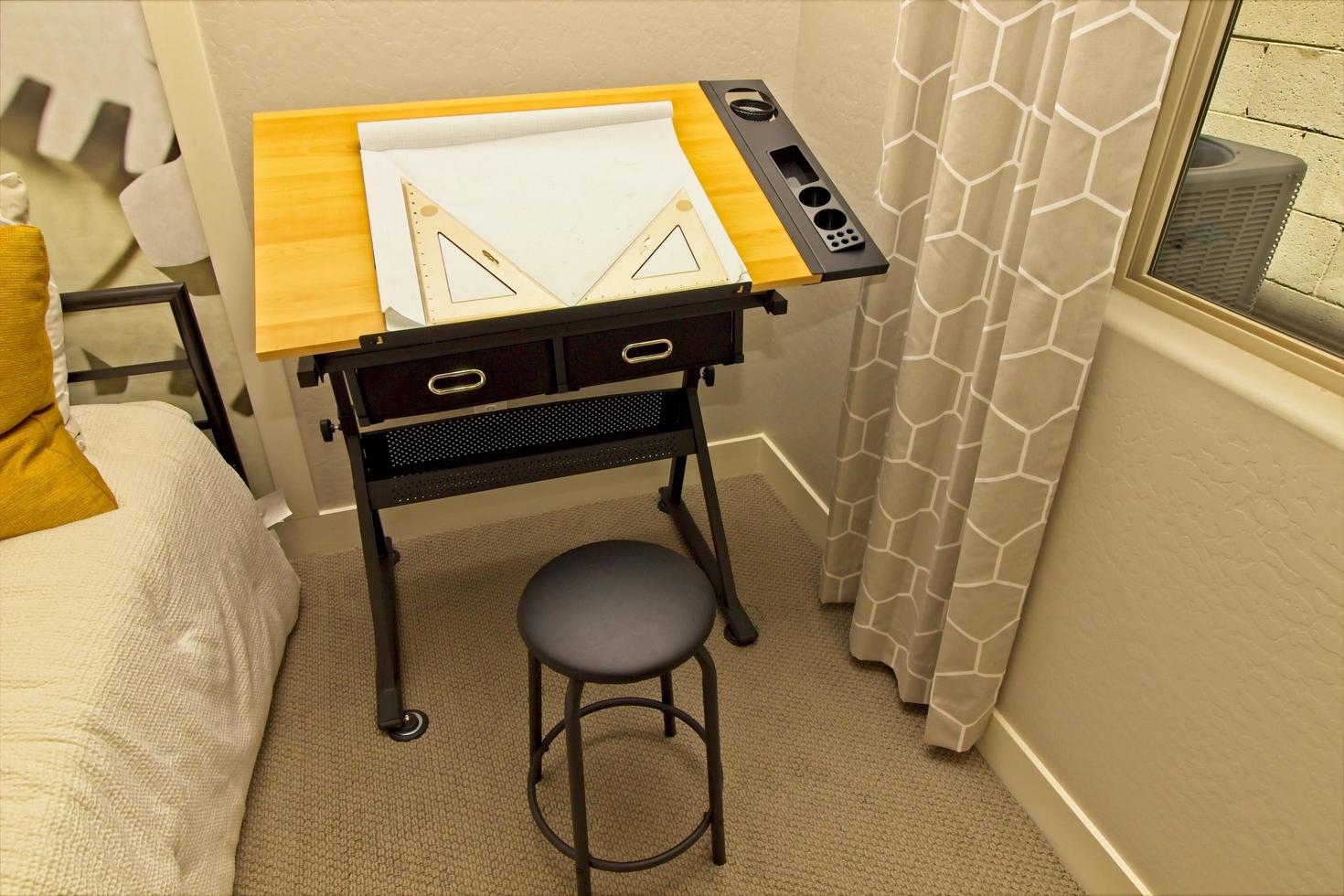 Small Adjustable Drafting Table photo