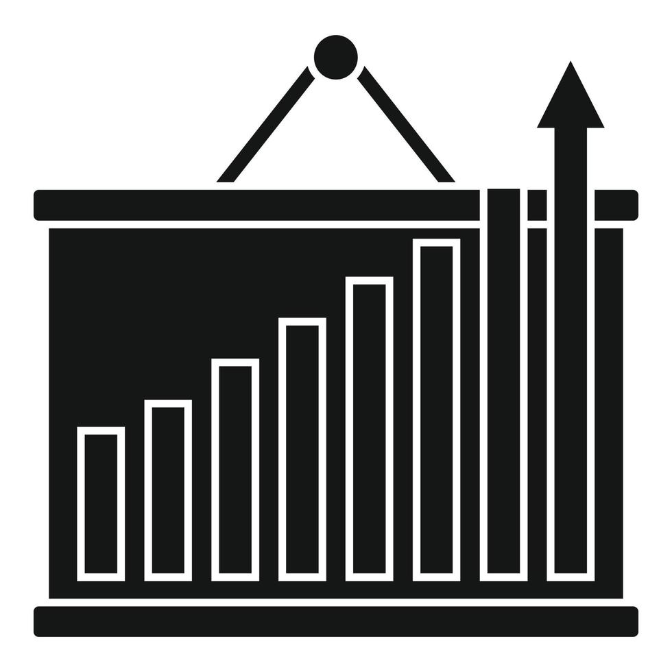 Crowdfunding paper banner icon, simple style vector