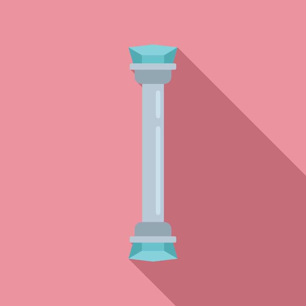 Piercing icon, flat style vector