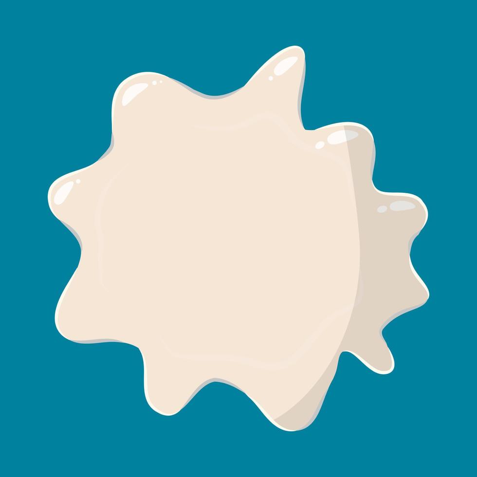 icono de leche blanca vector