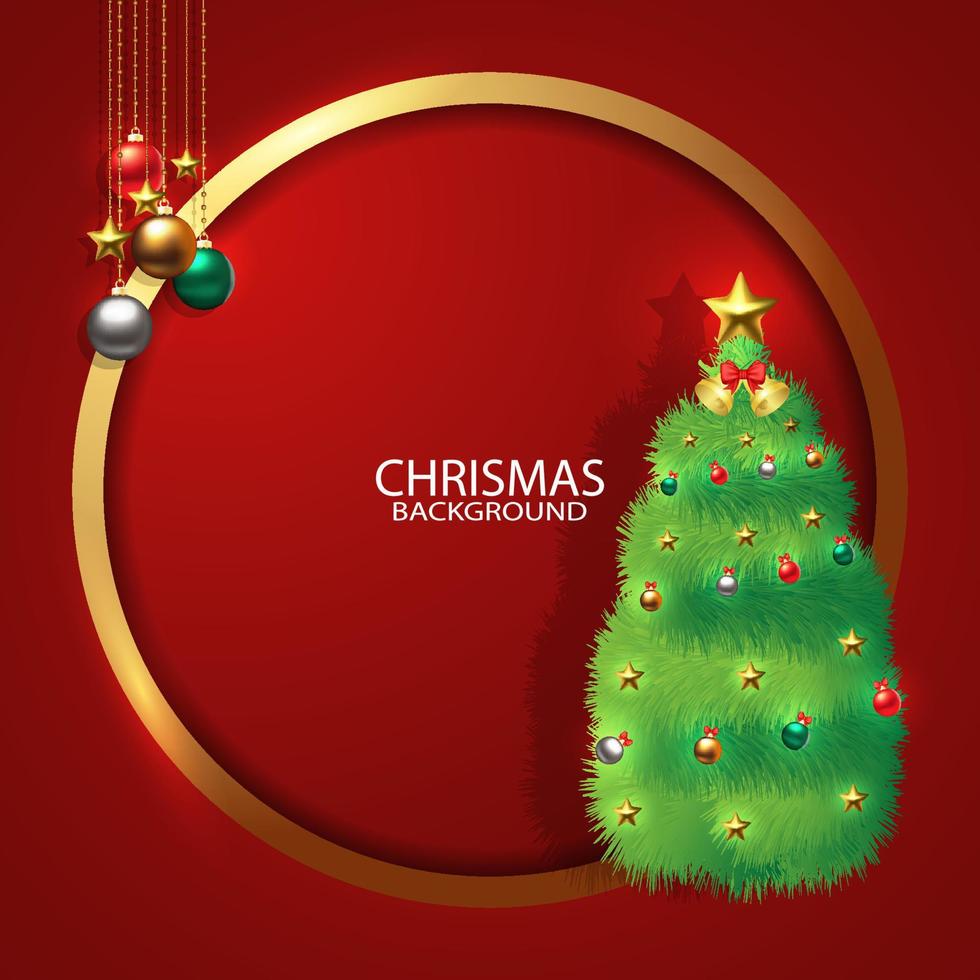 Chrismas abstract background design good use for banner card and more vector
