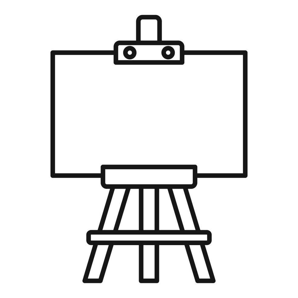 Drawing Easel Icon. Image & Photo (Free Trial)