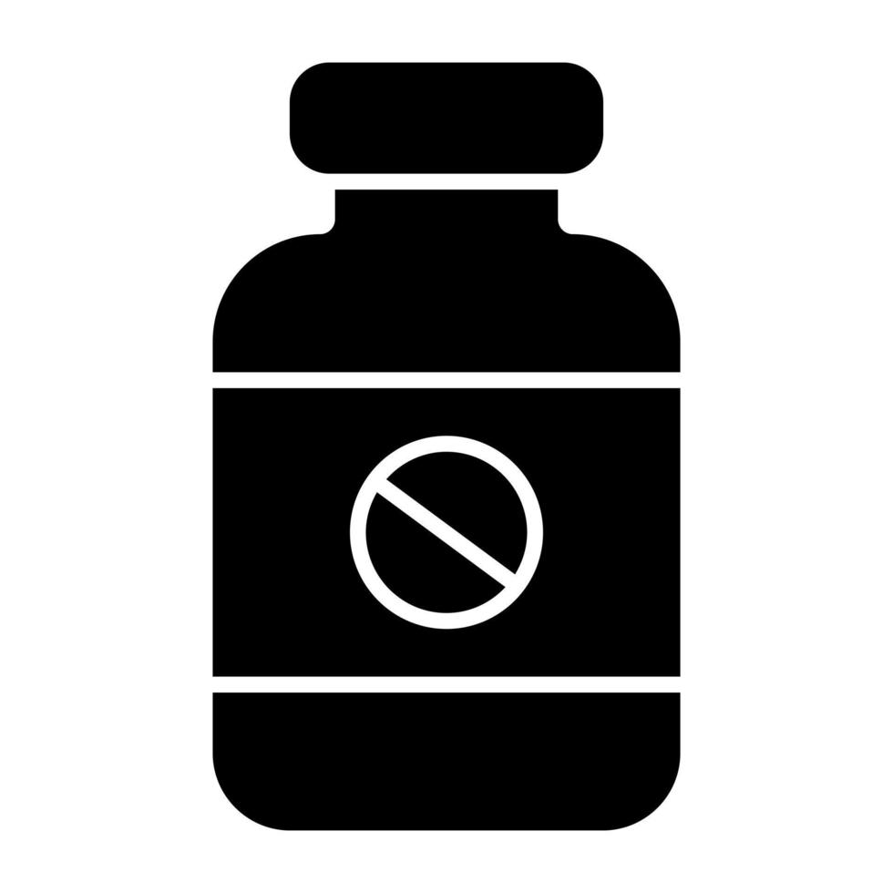 A unique design icon of supplement vector