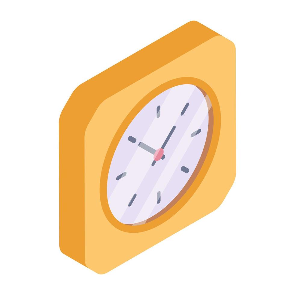 icono de diseño moderno de reloj vector