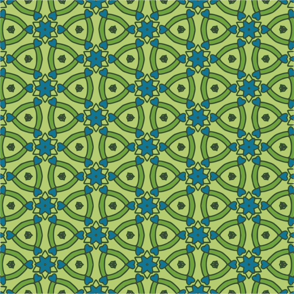 Repeating pattern, background and wall paper designs vector