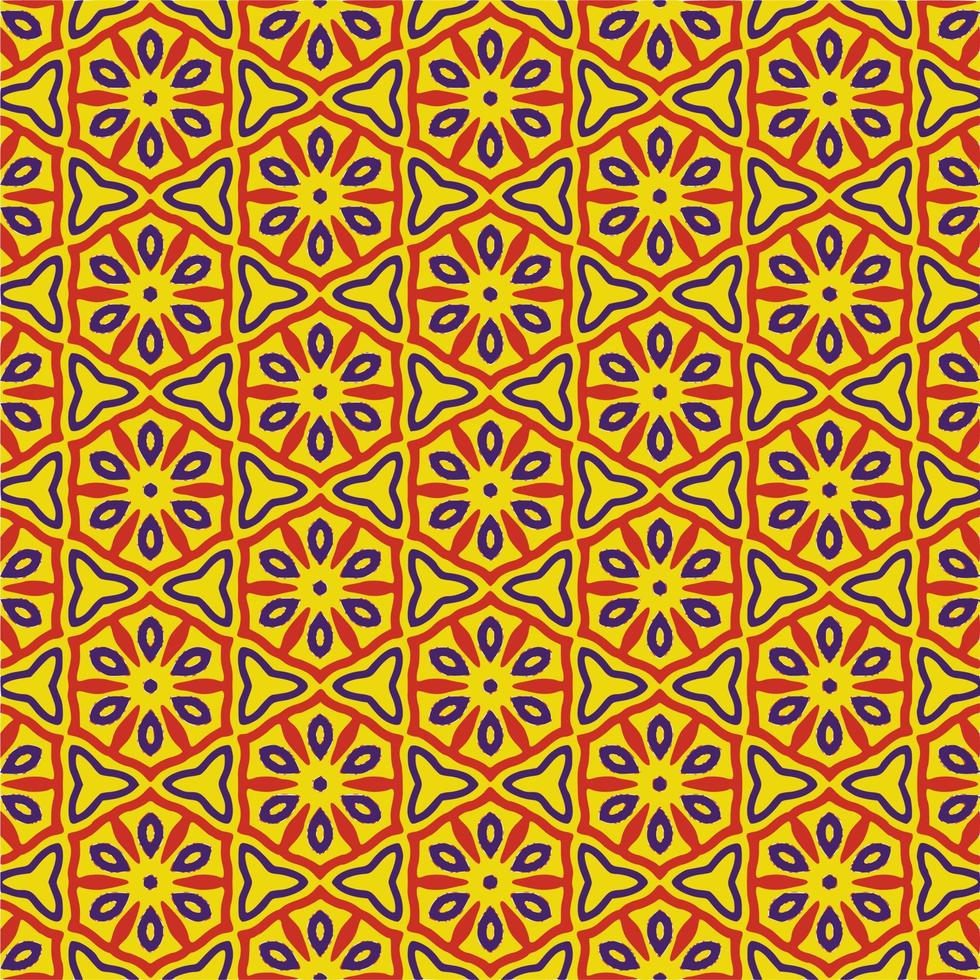 Repeating pattern, background and wall paper designs vector