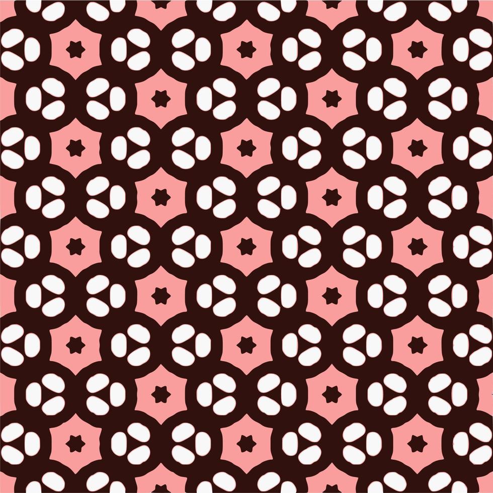 Repeating pattern, background and wall paper designs vector