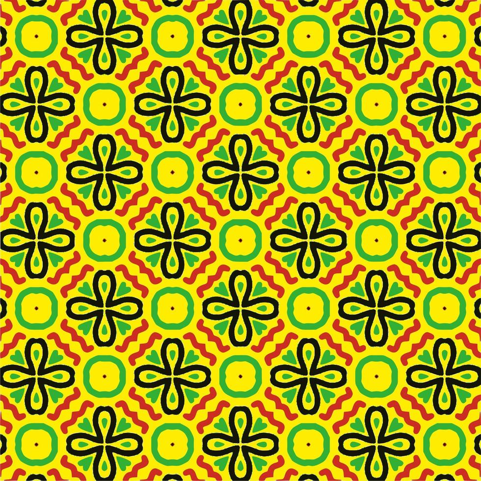 Repeating pattern, background and wall paper designs vector