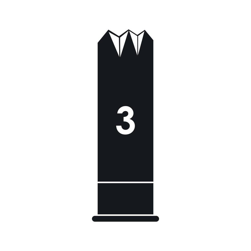 Expanding bullets icon, simple style vector