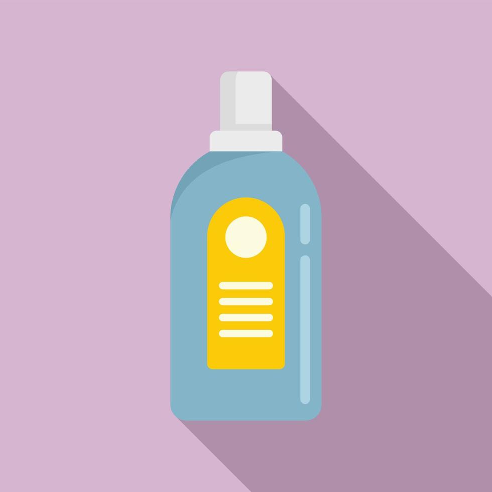 Tattoo spray bottle icon, flat style vector