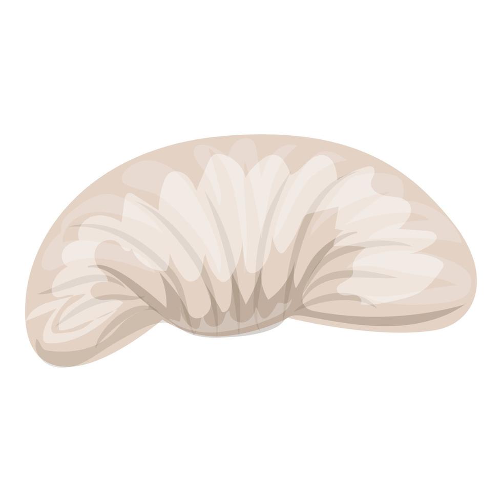 Water sea shell icon, cartoon style vector