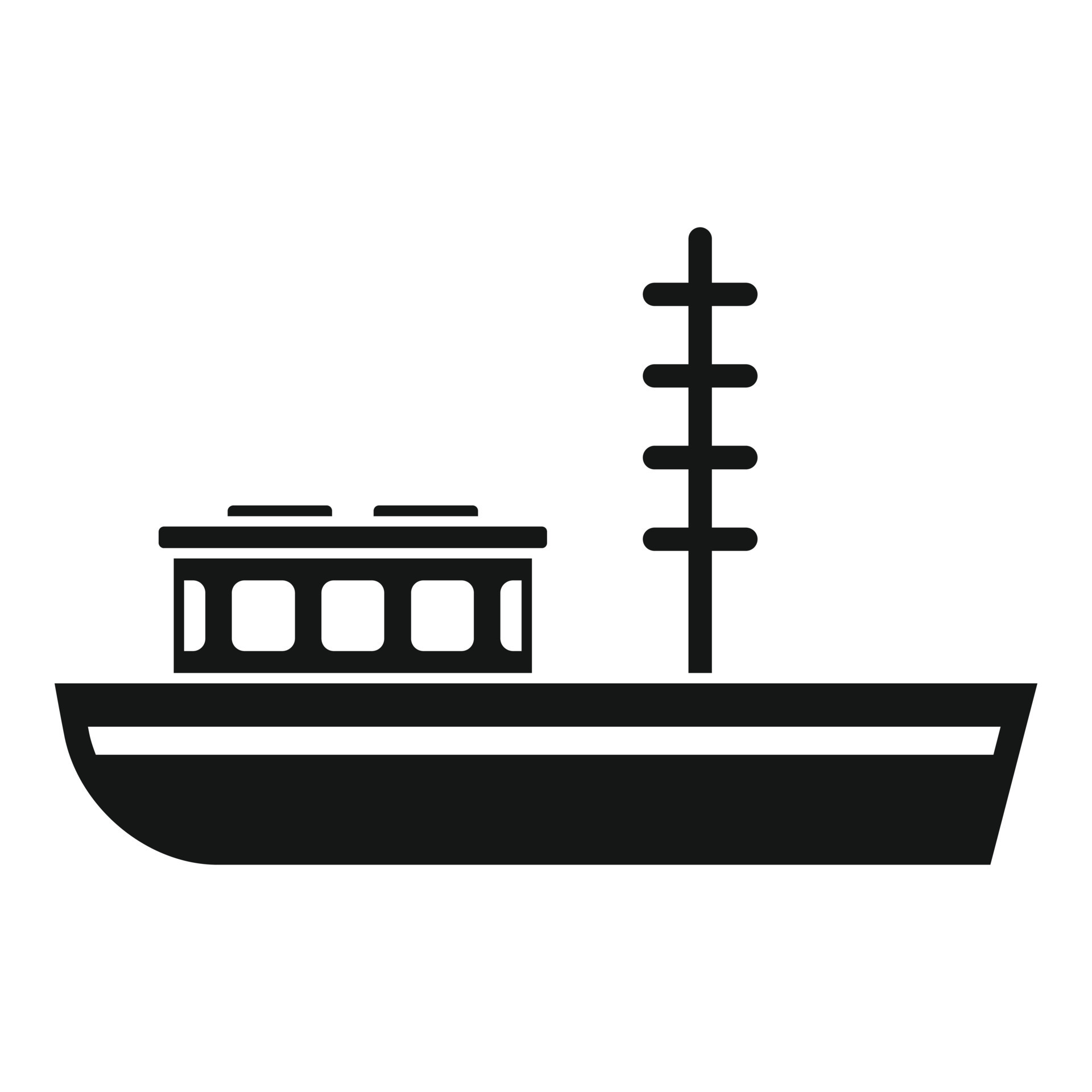 Fishing boat icon, simple style 14522615 Vector Art at Vecteezy