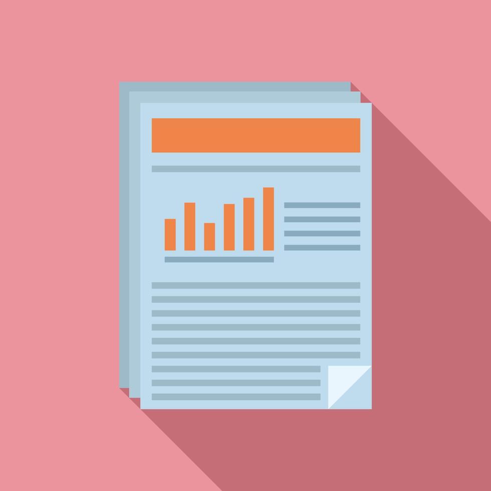 Estimator capital icon, flat style vector