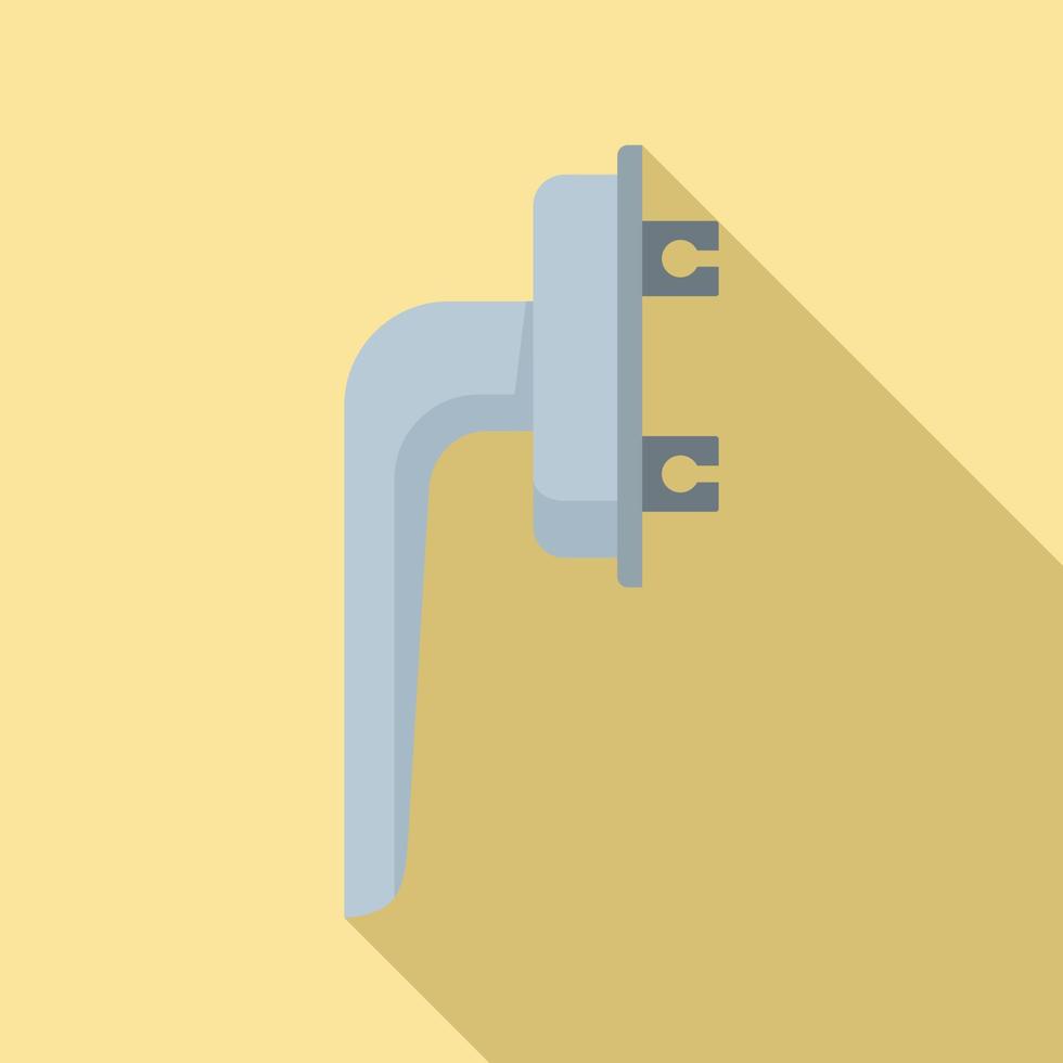 Window handle icon, flat style vector