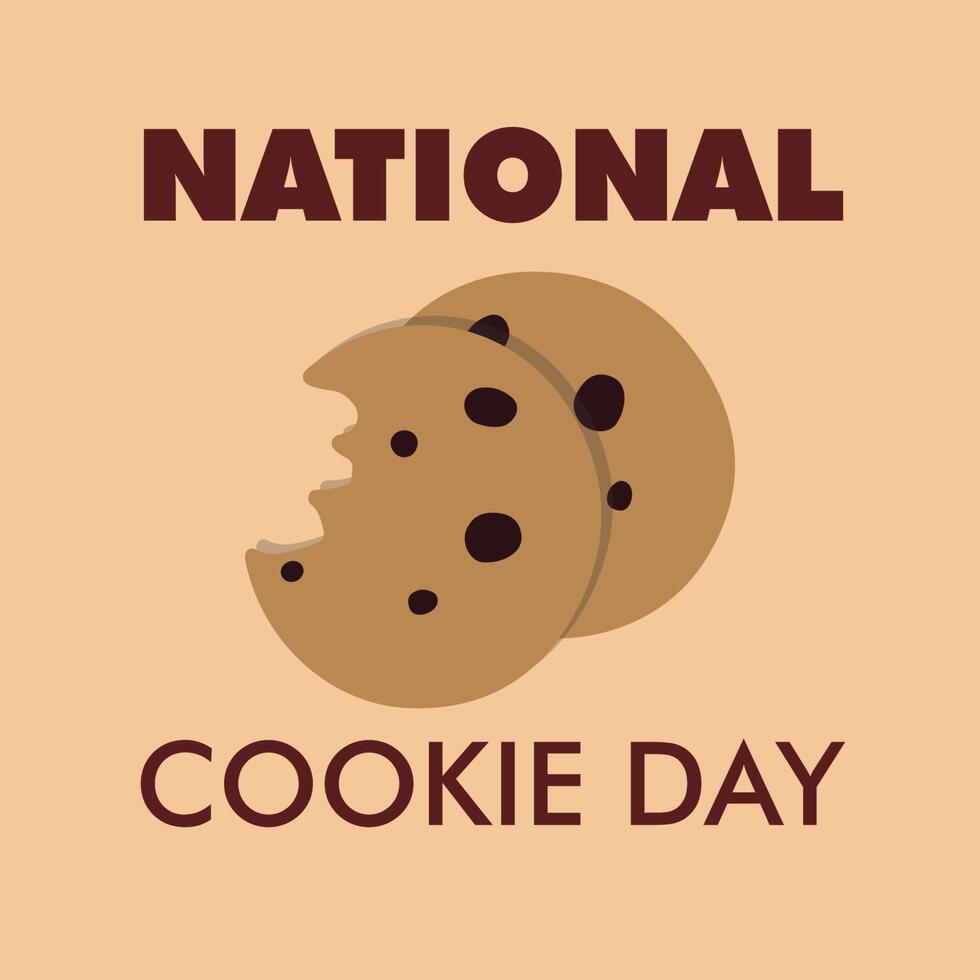 National Cookie Day Design Element 14523110 Vector Art at Vecteezy