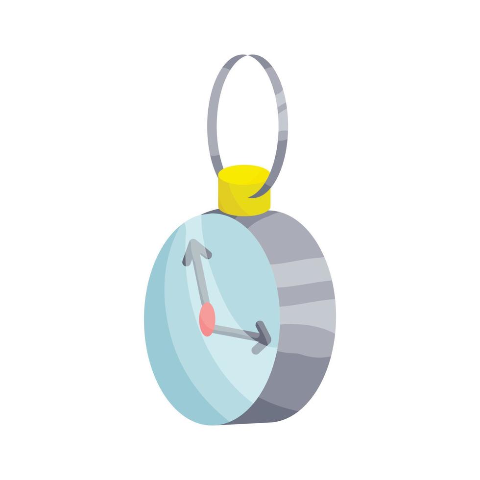 Stopwatch icon, cartoon style vector