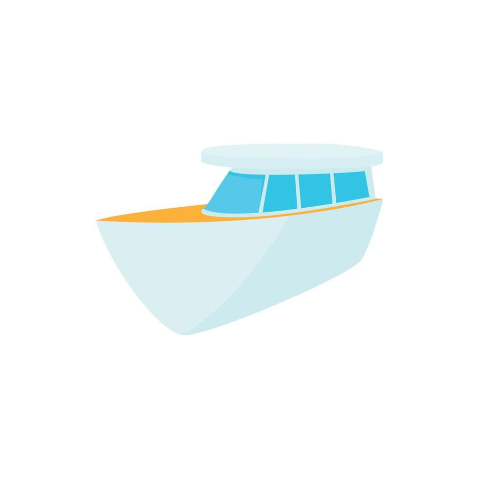 Boat icon, cartoon style vector