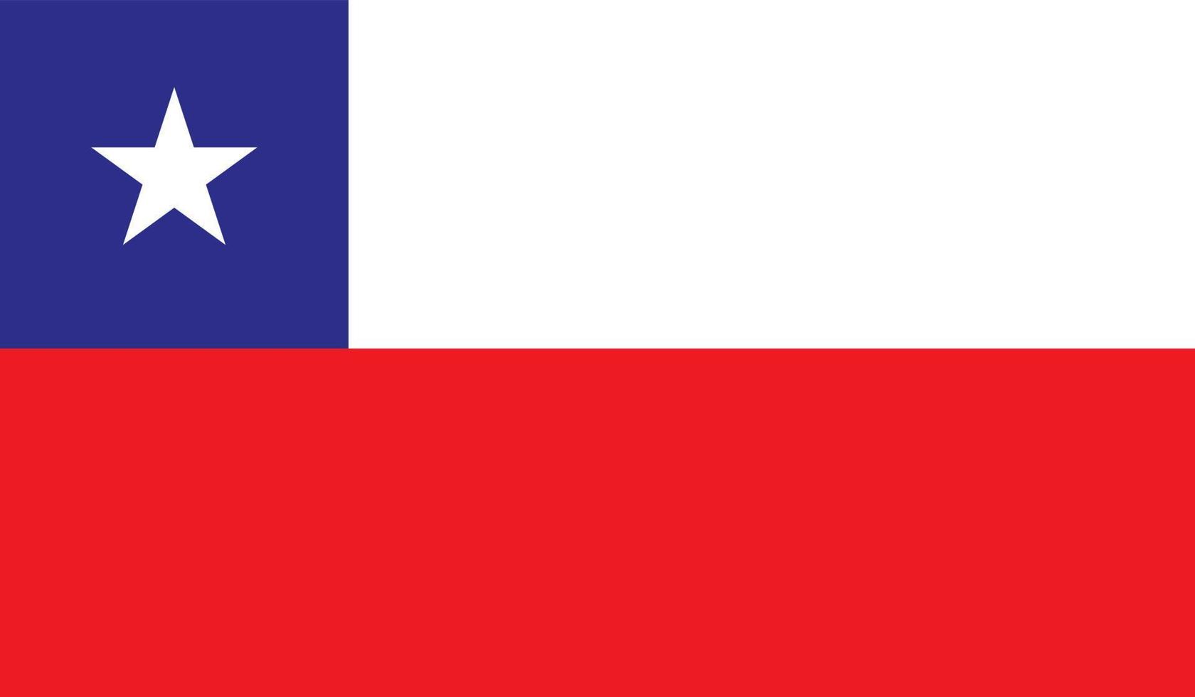 Chile flag image vector