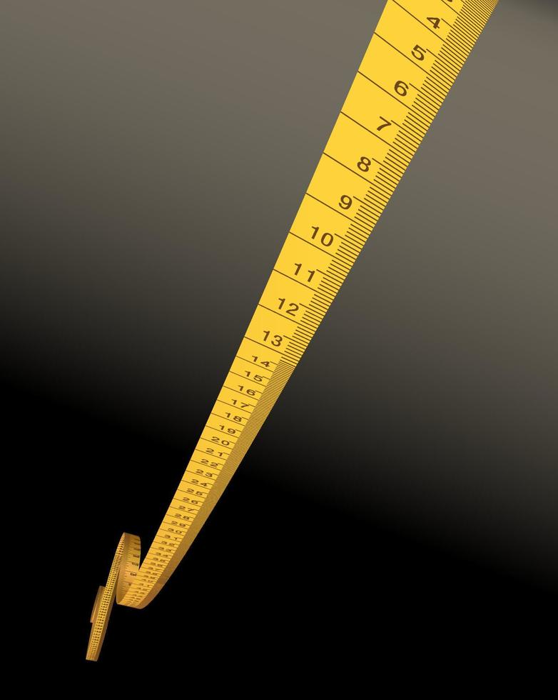 measure tape - vector