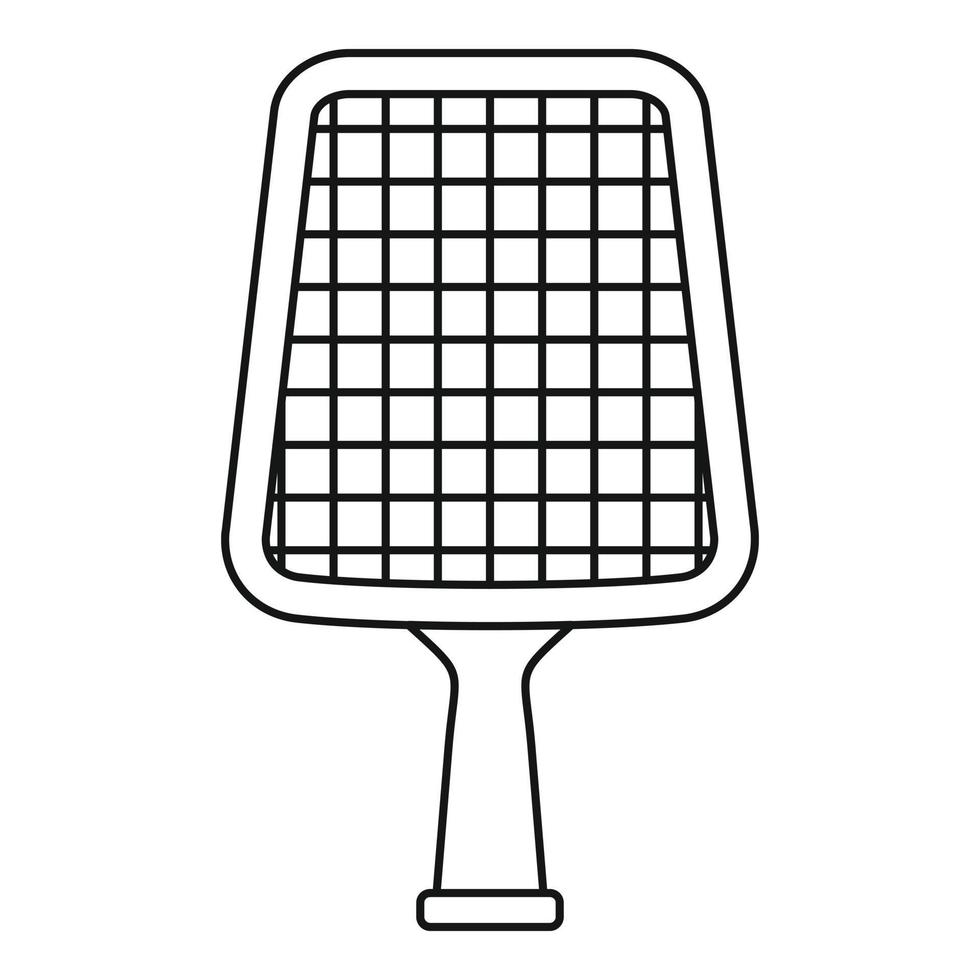 Shallow water net icon, outline style vector