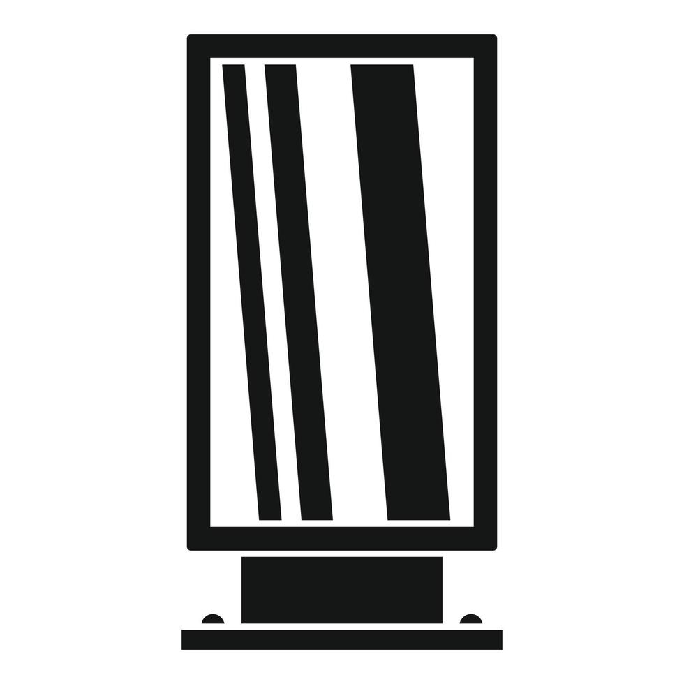 Street light box icon, simple style 14524241 Vector Art at Vecteezy