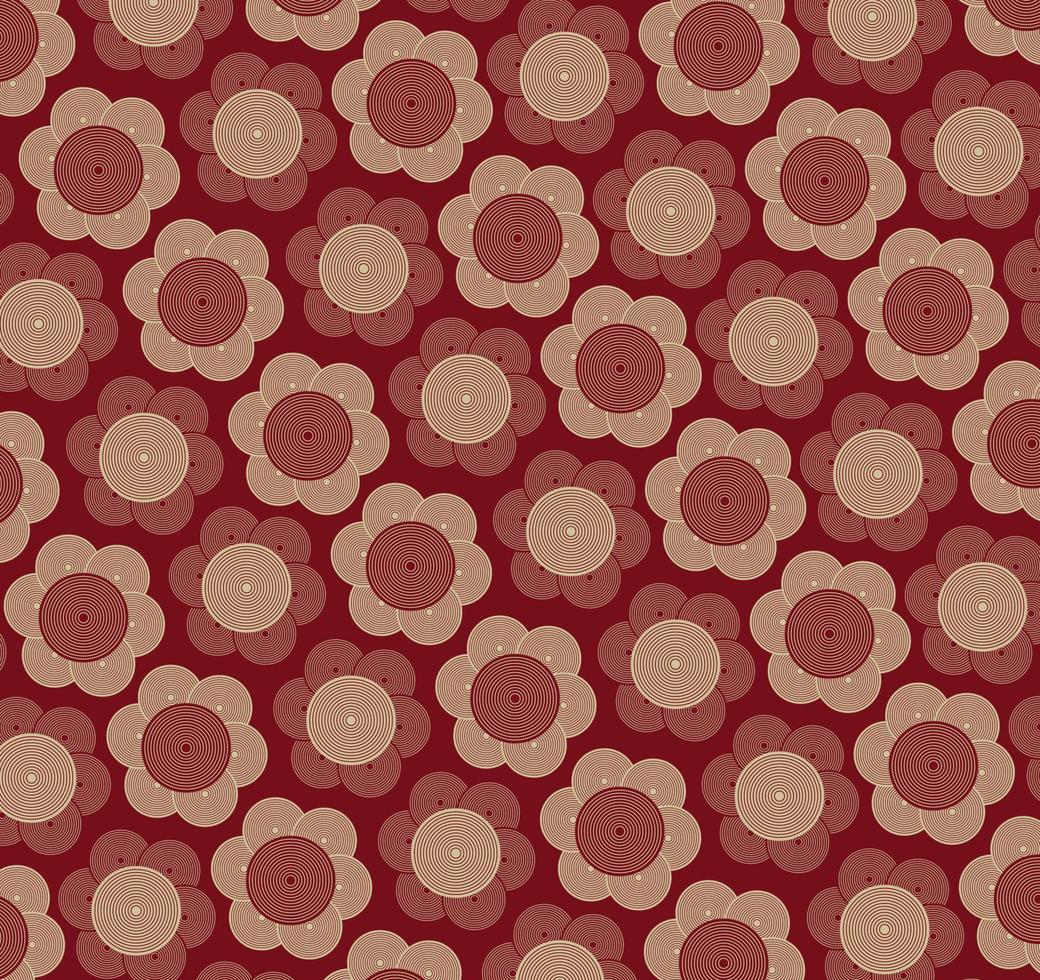 Floral background - vector