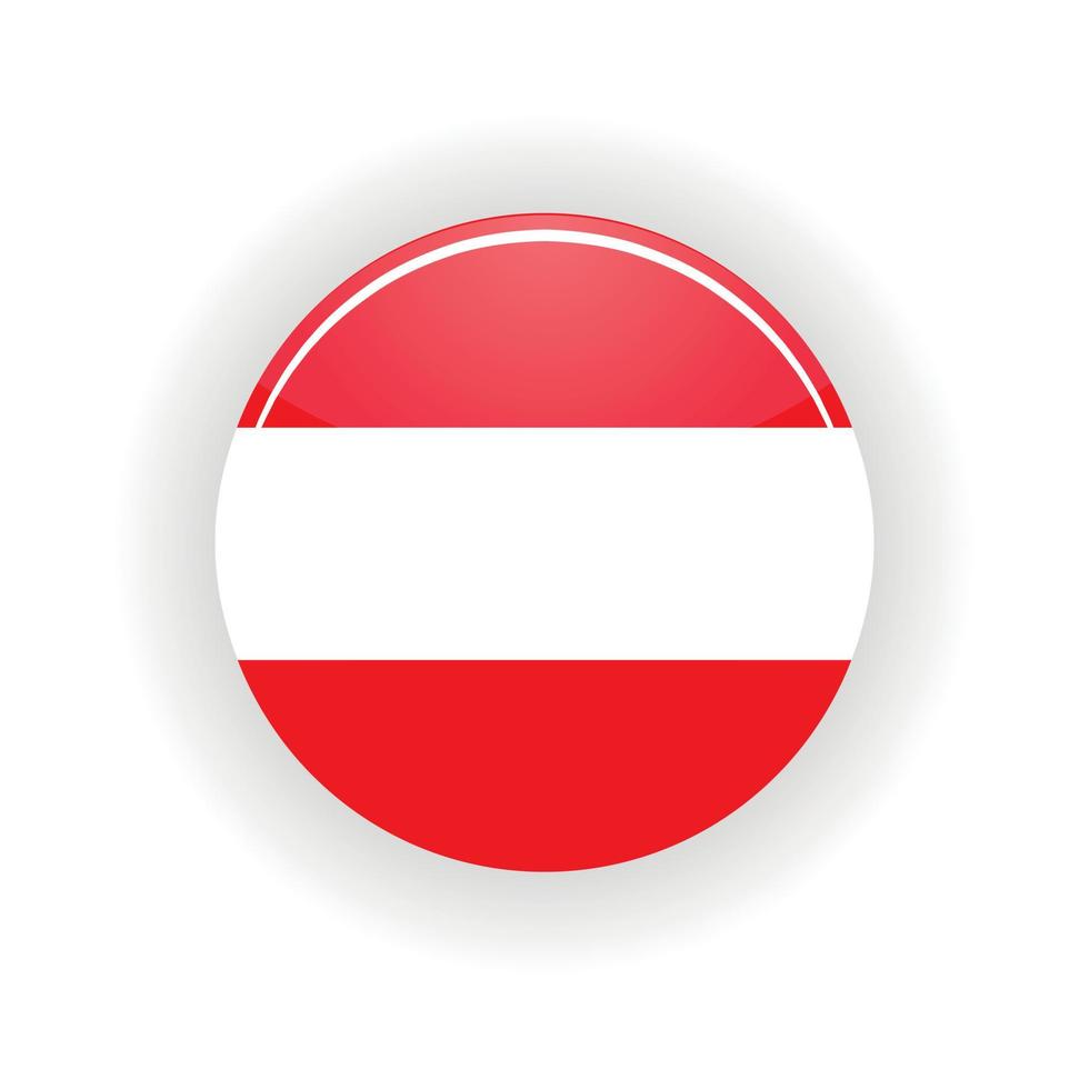 Austria icon circle vector