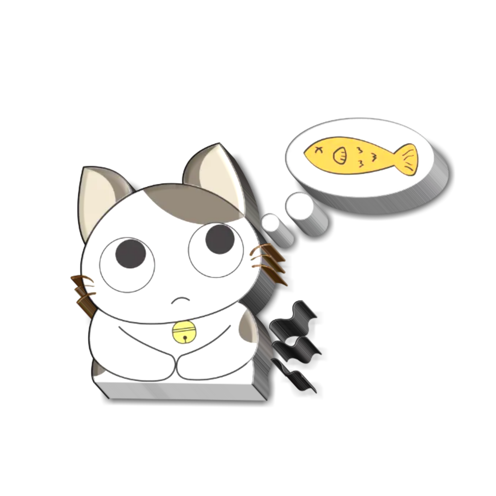 illustration de dessin animé de chat png