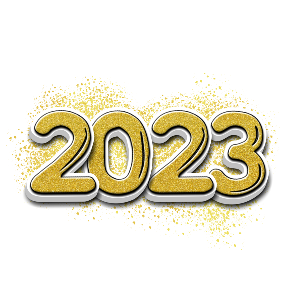 feliz año nuevo 2023 png