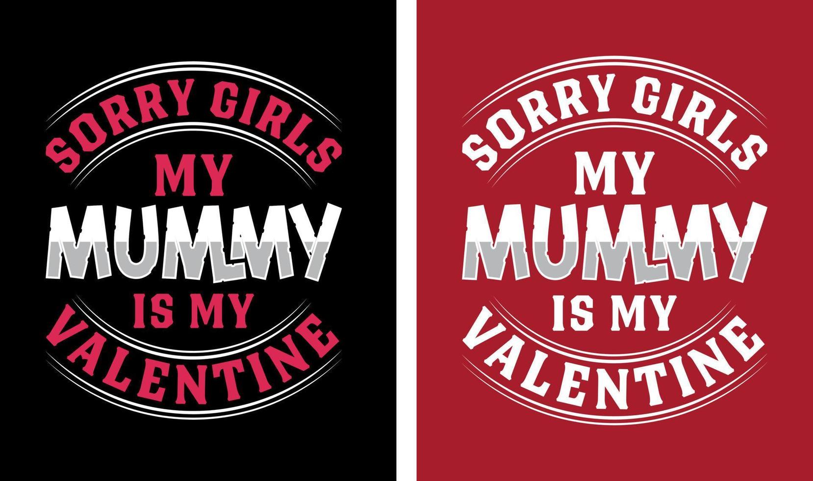 Valentine day typography design vector