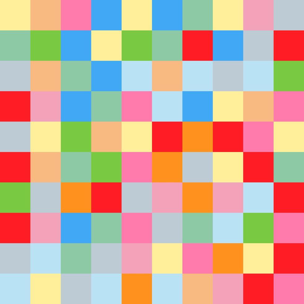 Special 8 bit background in multiple colors vector