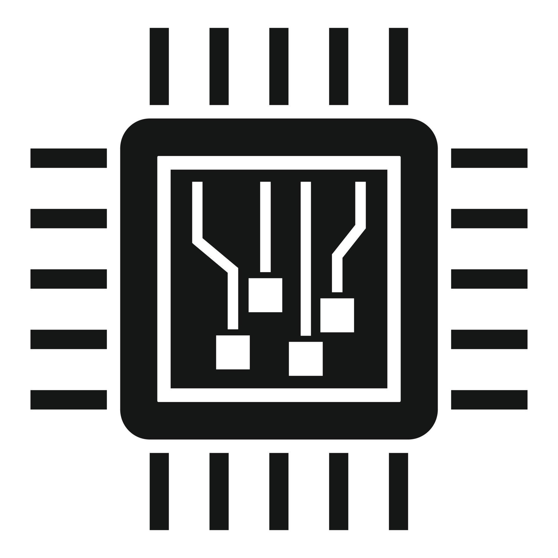Machine learning processor icon, simple style 14525634 Vector Art at ...