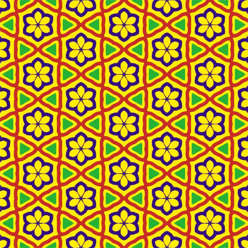 Repeating pattern, background and wall paper designs vector