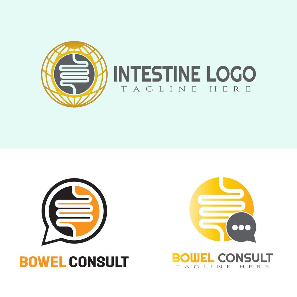 Human intestine or bowel icon vector