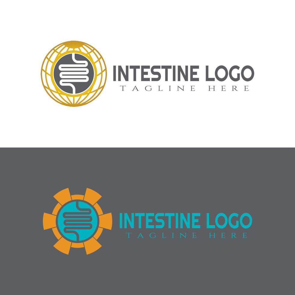 Human intestine or bowel icon vector