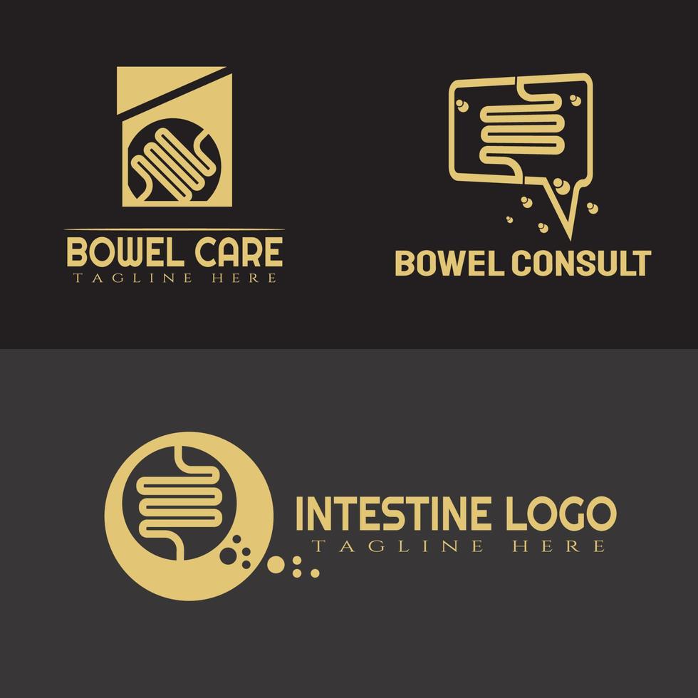 Human intestine or bowel icon vector