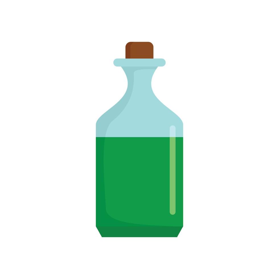 Aloe liquid icon, flat style vector