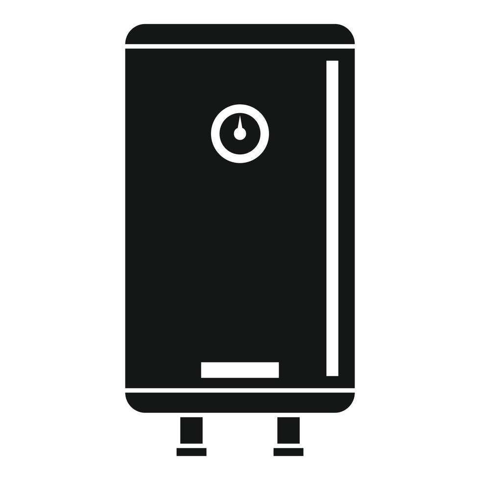 Water boiler icon, simple style vector