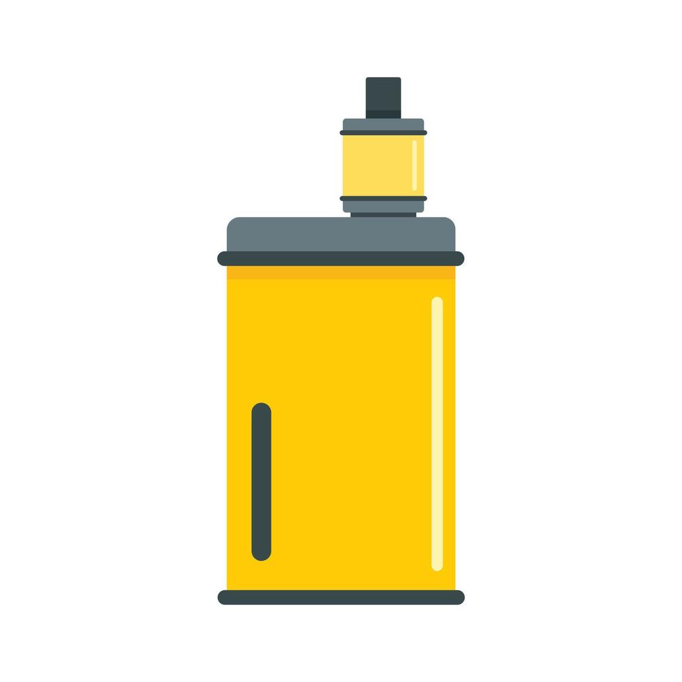 Vape mod icon, flat style vector