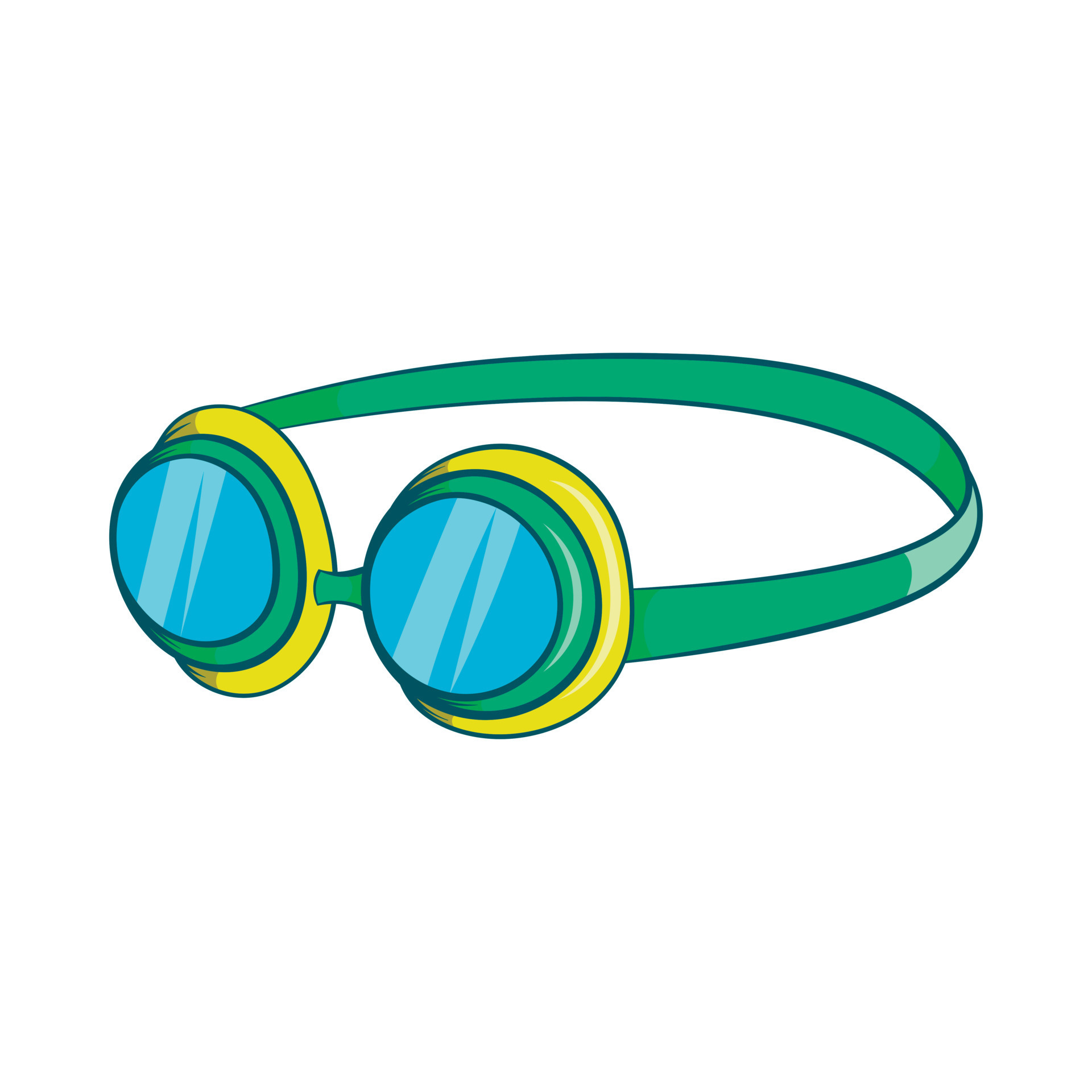 Goggles icon, cartoon style 14527408 Vector Art at Vecteezy