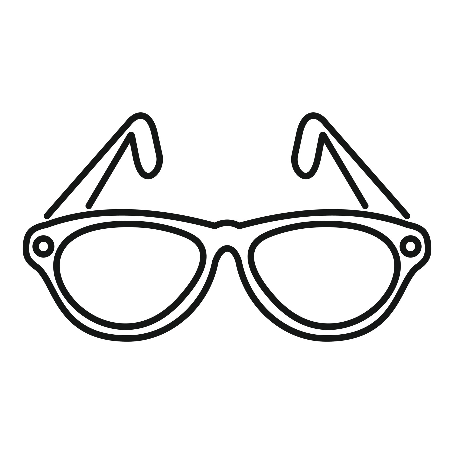 Examination eyeglasses icon, outline style 14527540 Vector Art at Vecteezy
