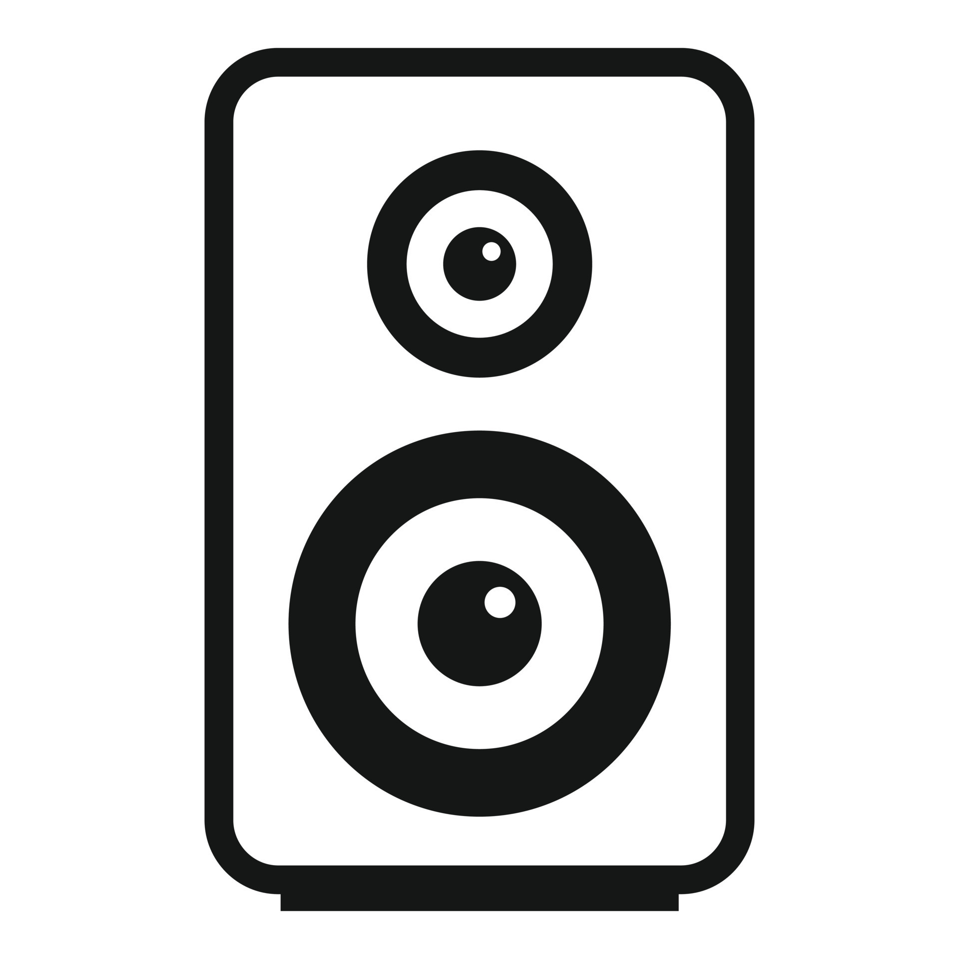 Acoustic speaker icon, simple style 14527887 Vector Art at Vecteezy
