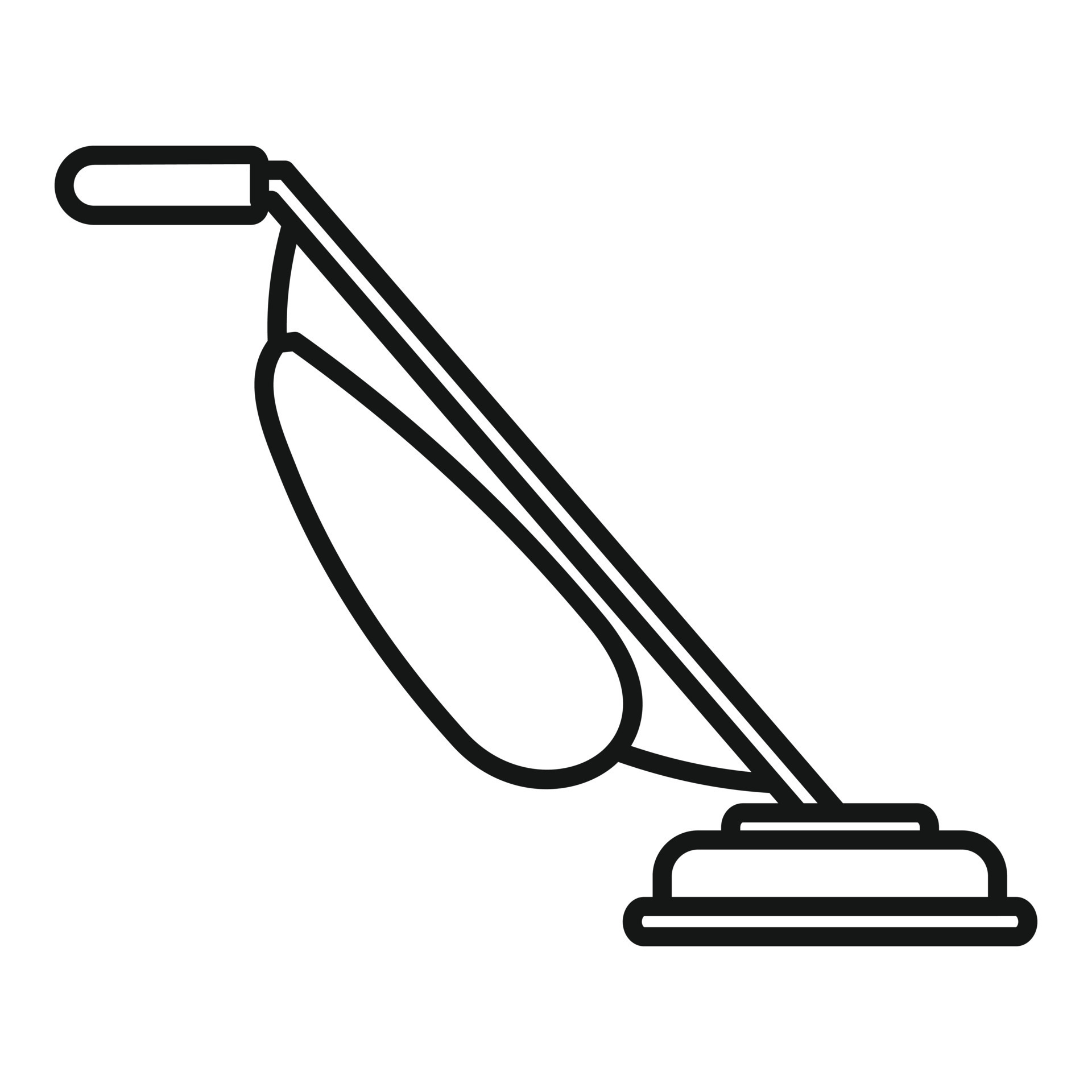 Handle vacuum cleaner icon, outline style 14527940 Vector Art at Vecteezy